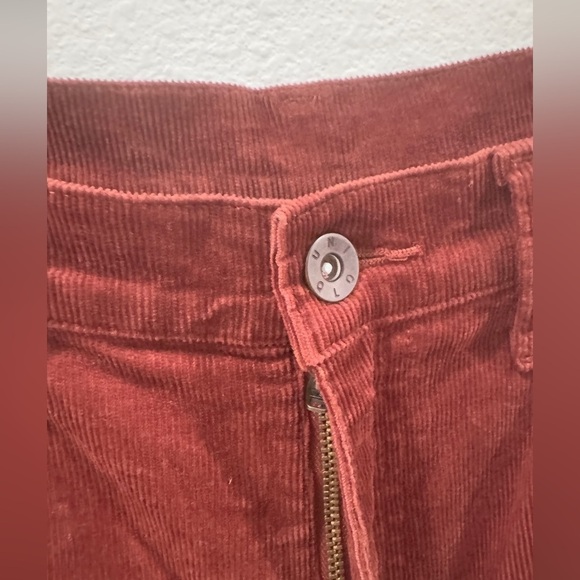 Uniqlo Brown Very High Rise Bootcut Corduroy Retro Cord Pants Size 10 - Picture 4 of 15